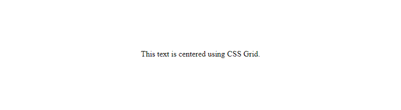 how to center text in css