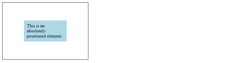 what is absolute positioning in css