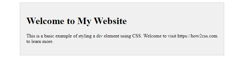 What Is Div In Css