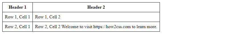 Css Border-Collapse