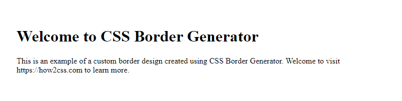 Css Border Effects