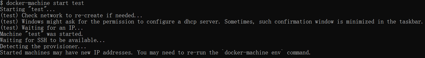 Docker Machine