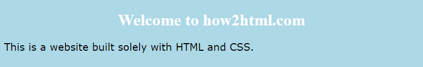 Can a website be solely built with HTML and CSS