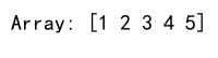 Determine Whether an Numpy Array is Empty