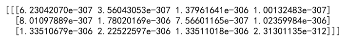 Empty Numpy Array