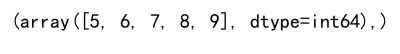 How to Find an Element in a Numpy Array