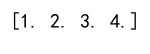 List to Numpy Array