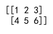 List to Numpy Array