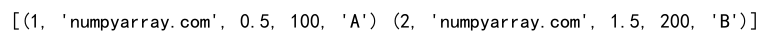 Numpy Add Field to Structured Array