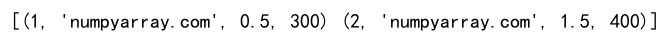 Numpy Add Field to Structured Array