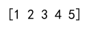 Numpy Array Dimensions