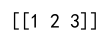 Numpy Array Dimensions