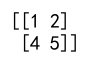 Numpy Array Indexing