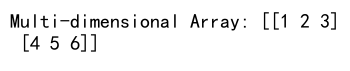 Numpy Array Size