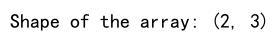 Numpy Array Size