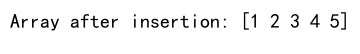 Numpy Array Size