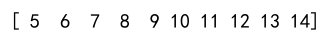 Numpy Arange Function