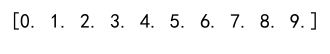 Numpy Arange Function