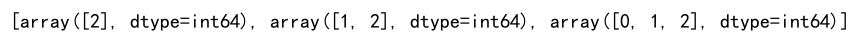 Numpy argmax Return All Indices