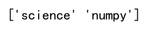 Numpy Array Slicing