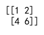 Numpy Array Sum