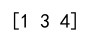 Numpy Array to Int Conversion