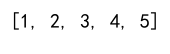 Numpy Array to List