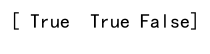 Numpy Check if True in Array