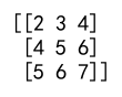 Numpy Clip 2D Array