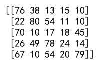 Numpy Clip Array