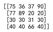 Numpy Clip Array