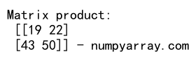 Numpy ndarray