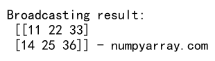 Numpy ndarray