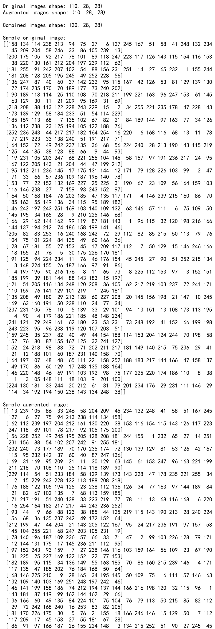 Numpy Reverse Axis