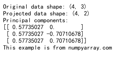 Numpy Dot Function