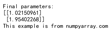 Numpy Dot Function