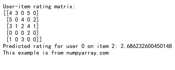 Numpy Dot Function