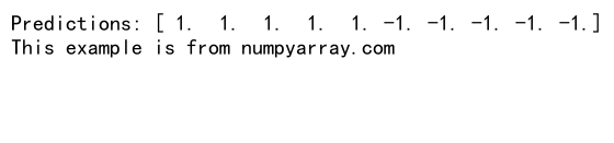 Numpy Dot Function