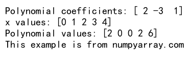 Numpy Dot Function