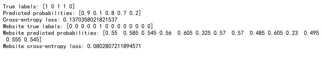 Numpy Log