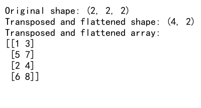 Mastering NumPy: Flatten 3D Arrays to 2D with Ease