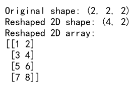 Mastering NumPy: Flatten 3D Arrays to 2D with Ease