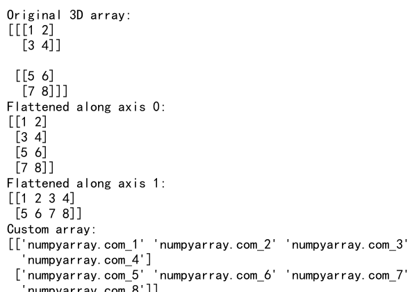 NumPy Flatten Along Axis: A Comprehensive Guide