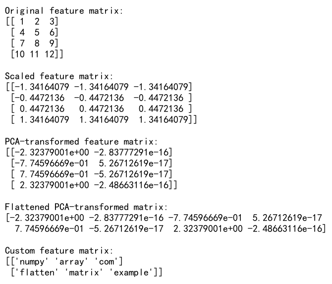 NumPy Flatten Matrix: A Comprehensive Guide to Array Manipulation ...