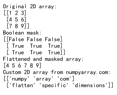 Mastering NumPy Flatten: A Comprehensive Guide to Flattening Specific Dimensions in NumPy Arrays