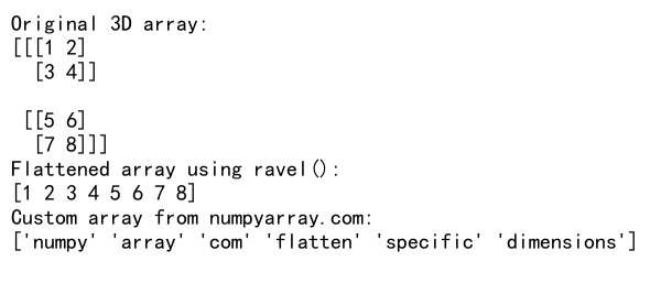 Mastering NumPy Flatten: A Comprehensive Guide to Flattening Specific Dimensions in NumPy Arrays