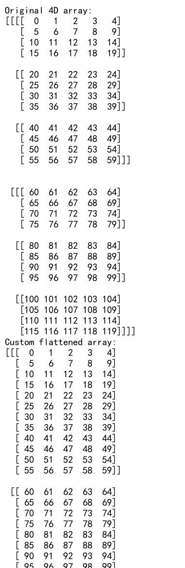 Mastering NumPy Flatten: A Comprehensive Guide to Flattening Specific Dimensions in NumPy Arrays