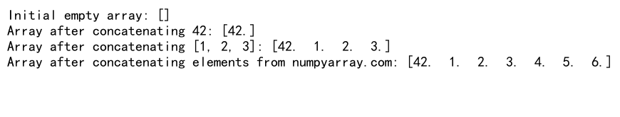 How to Efficiently Append Elements to NumPy Empty Arrays: A Comprehensive Guide