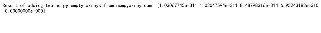 Comprehensive Guide to Creating and Using NumPy Empty Arrays
