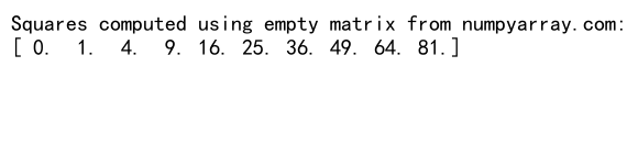 NumPy Empty Matrix: A Comprehensive Guide to Efficient Array Initialization